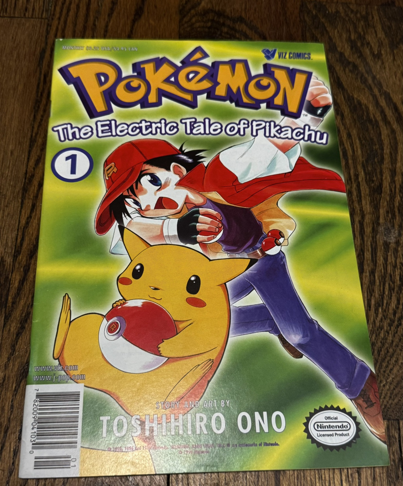 Pokemon Part 1 The Electric Tale of Pikachu #1  1999 1st Printing