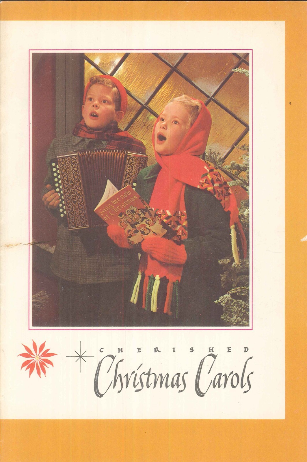 Cherished Christmas Carols Booklet 1960 Melrose Ice Cream Birmingham Alabama