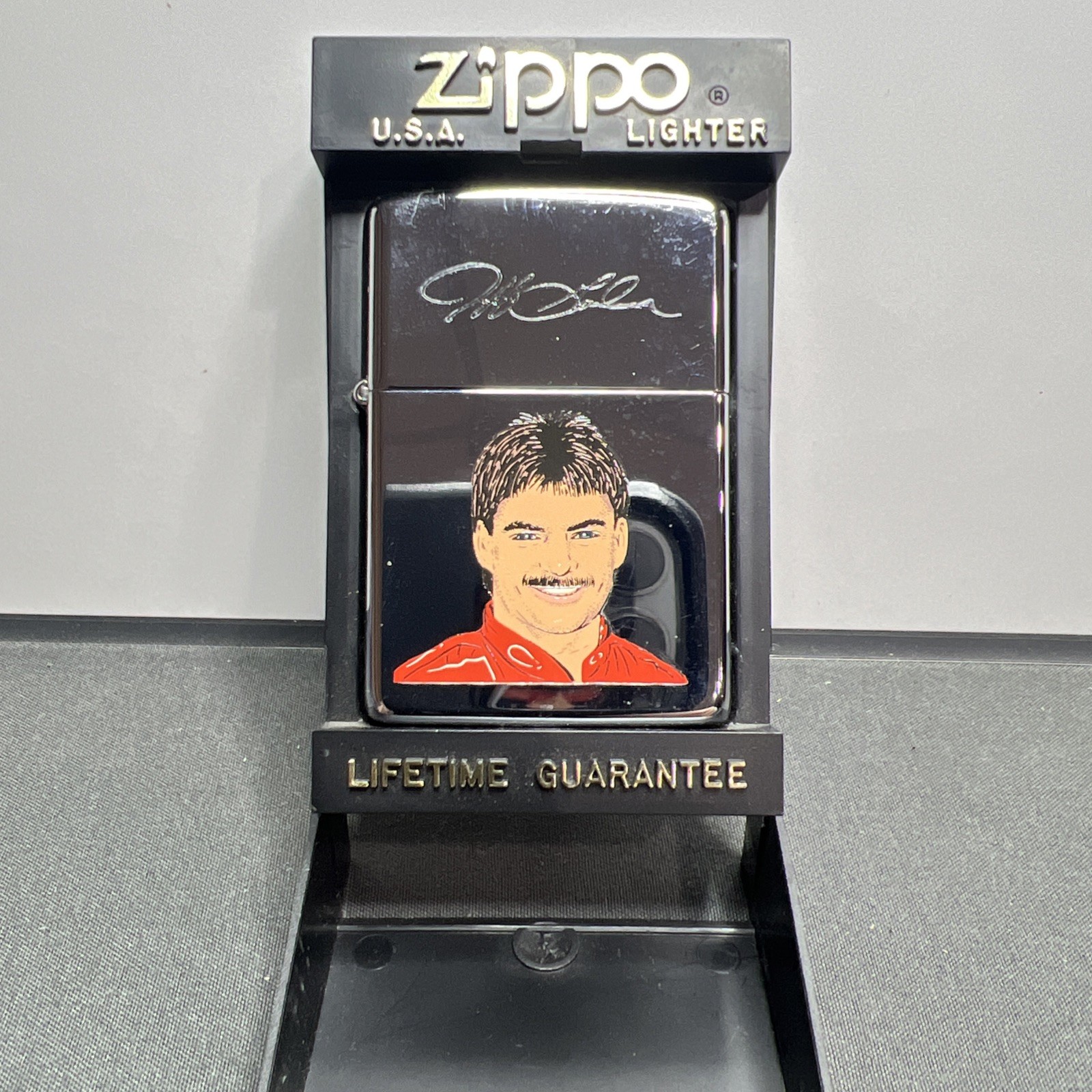 Nascar Driver #24 Jeff Gordon Zippo Lighter Stainless Steel Unfired