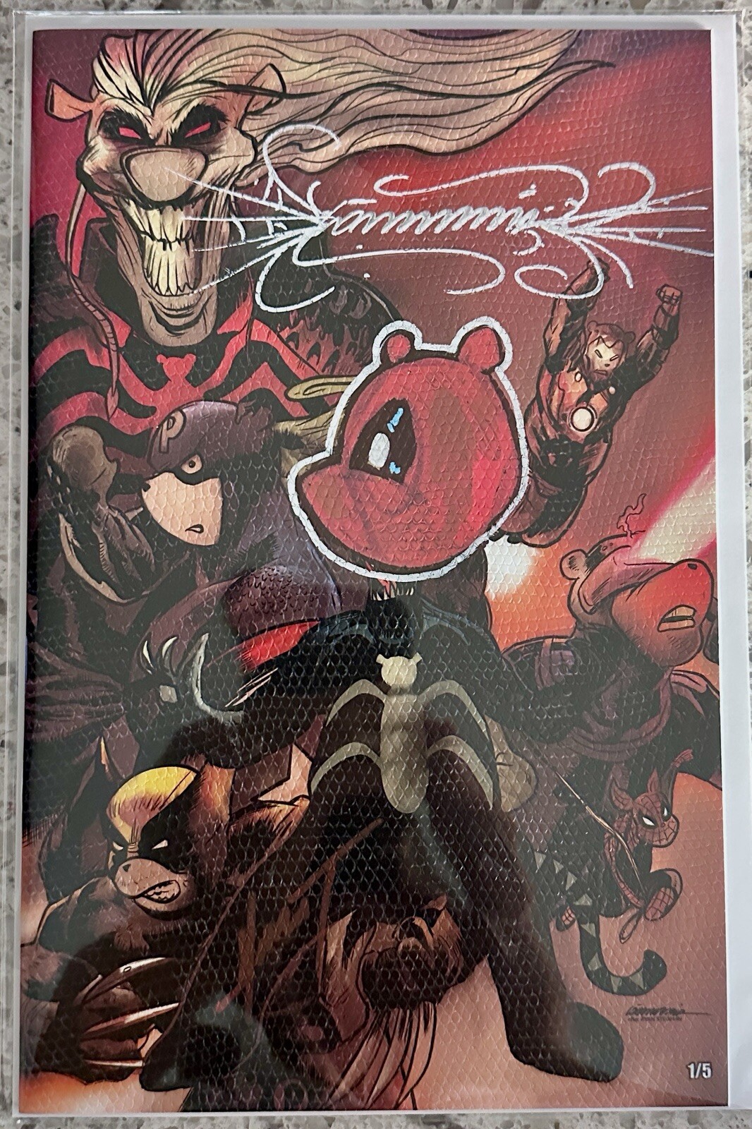 TIGGOMVERSE LEATHER COVER #1/5 SIGNED & REMARKED BY GORKEM DEMIR WITH COA