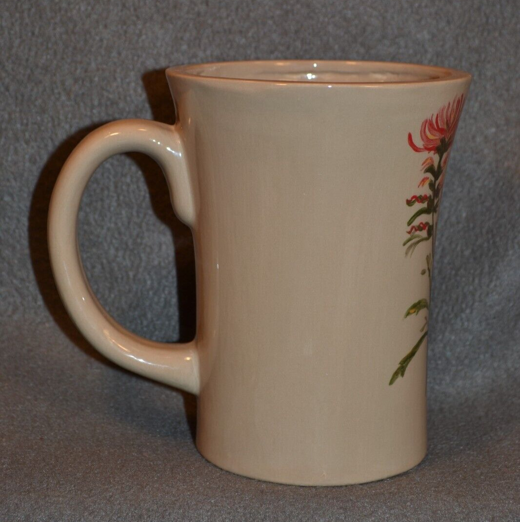 Dandelions Hand Painted Ceramic Mug Hand Made FAST 