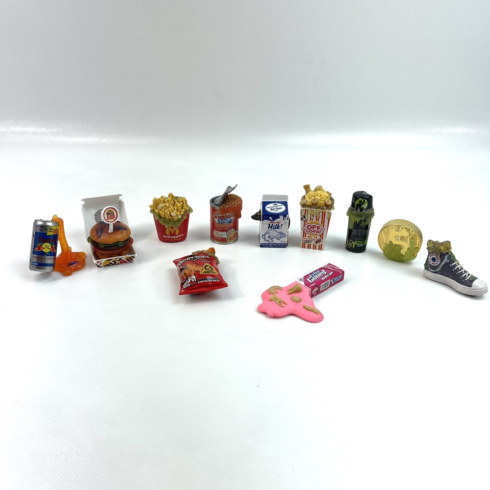 Mega Gross Mini by Zuru Lot of 11 Figurines Collectibles