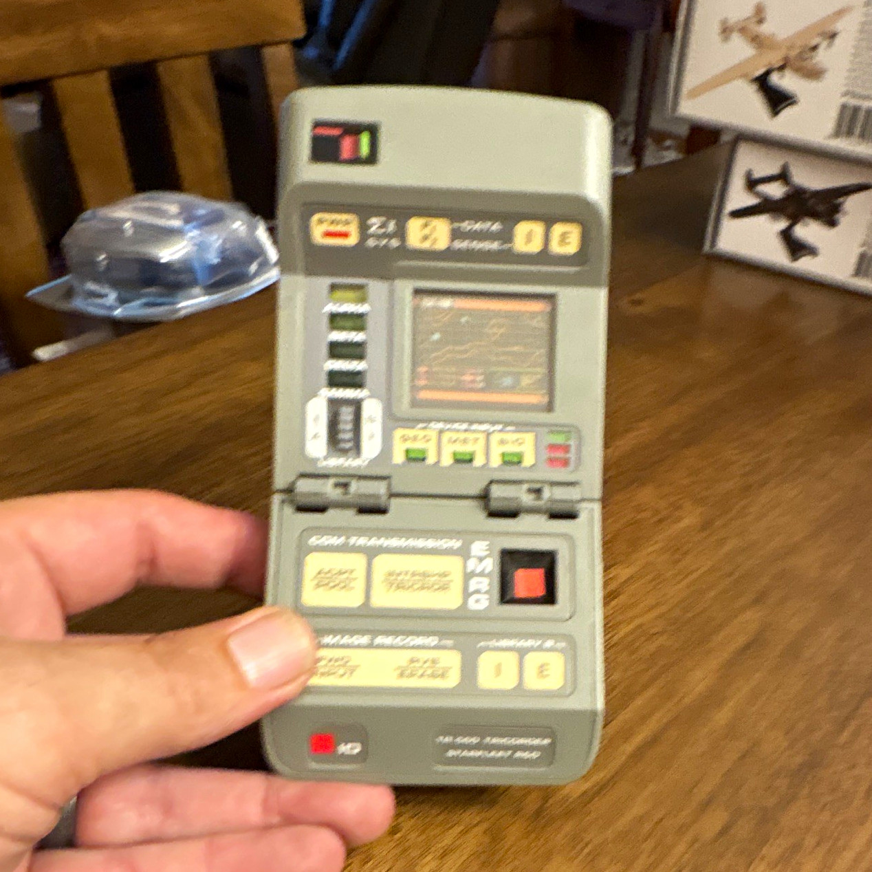 Star Trek Tricorder Starfleet R&D Handheld Prop Replica Collectible Device