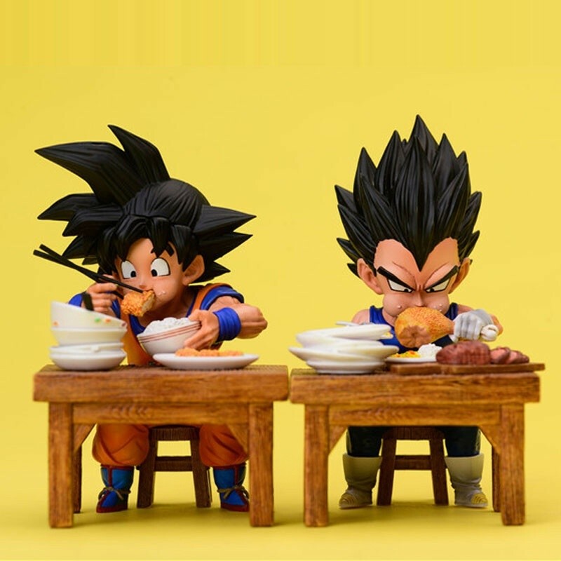 Eating Son Goku Vegeta Resin Model League Studio In Stock Full Set Eating Son Goku Vegeta Resin Model League Studio In Stock Full Set