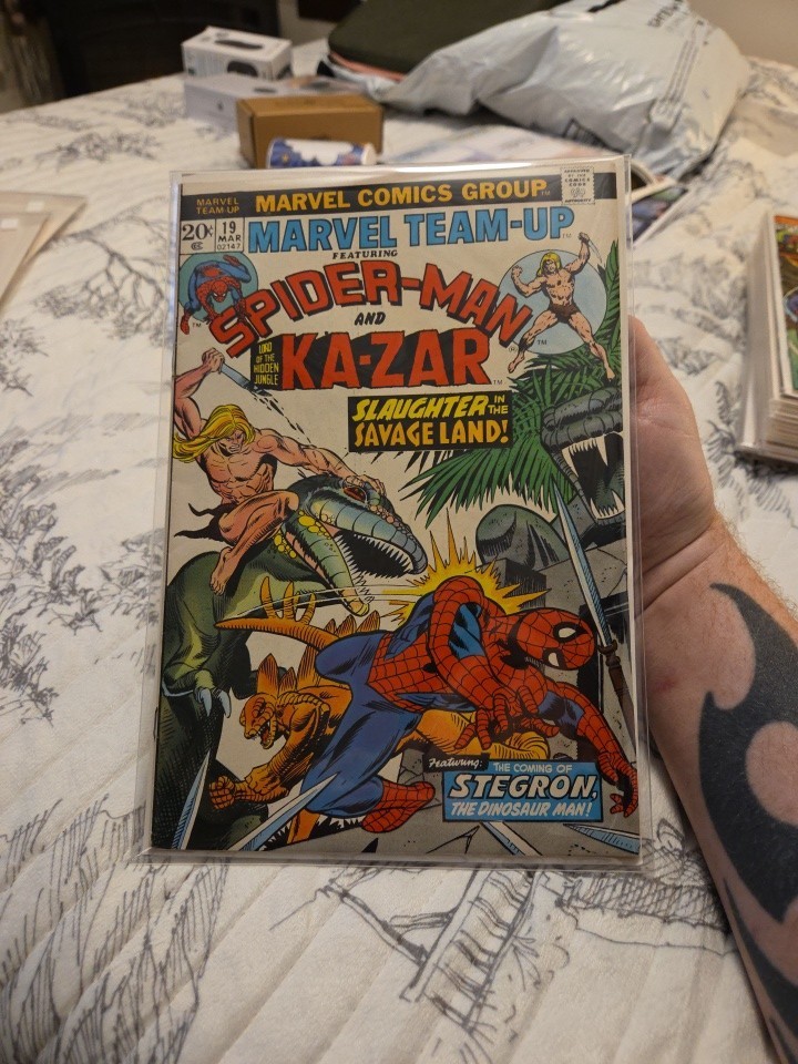 Marvel Team-Up #19 High Grade Comic Book Spider-Man Ka-zar Bronze Age Rare Htf
