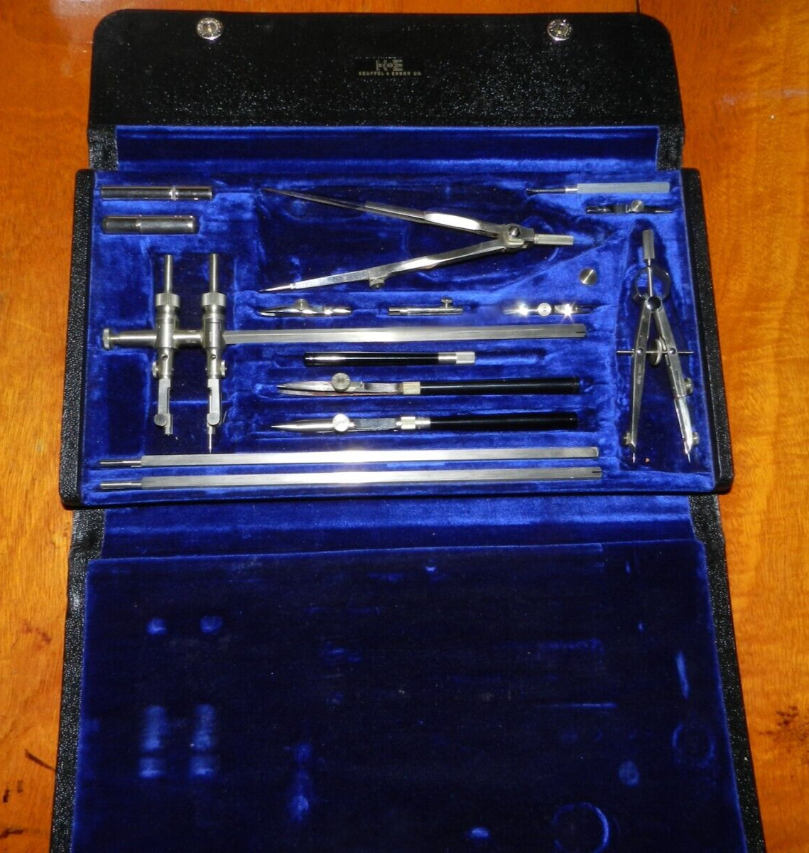 Unique Keuffel & Esser Vintage Architectural Drafting Set Made in Germany