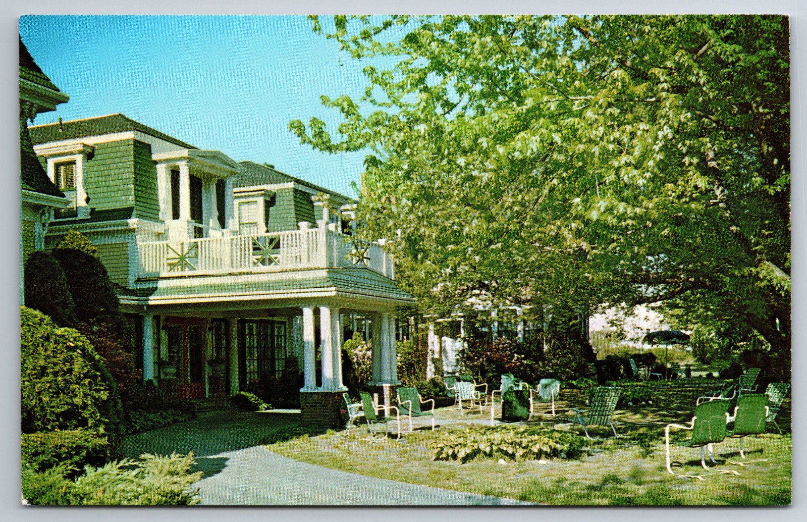 MA, Cape Cod, Harwich Port, The Melrose Inn, Vintage Postcard