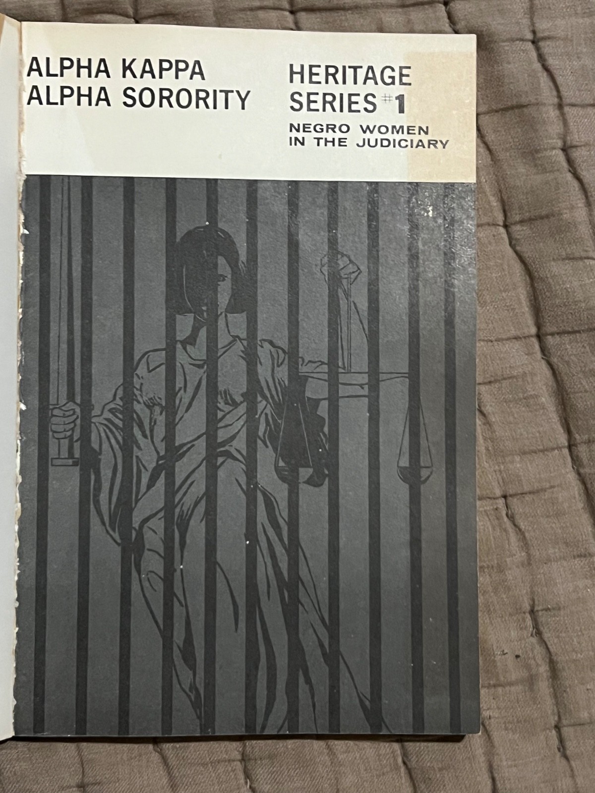 Alpha kappa Alpha Bound Softcover Book of Heritage Series #1- 5, 1969-72