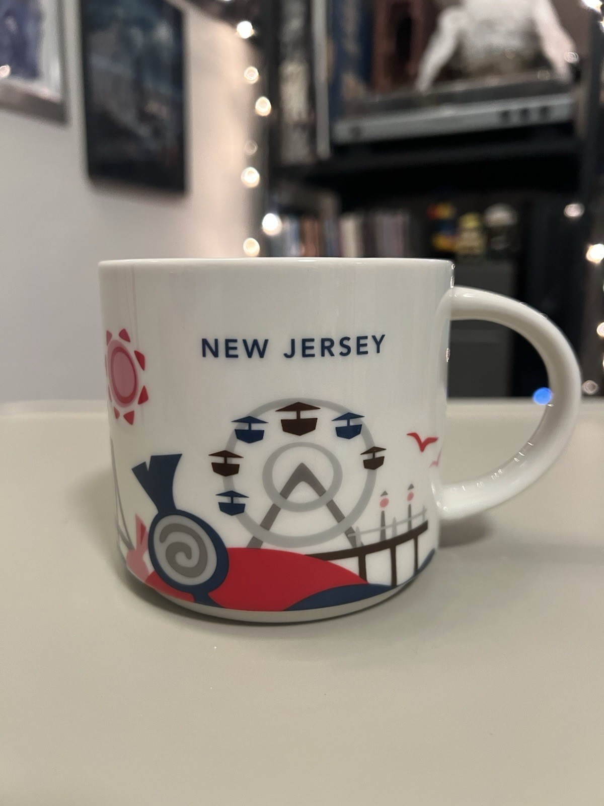 2016 Starbucks New Jersey You Are Here Collection Coffee Mug 14oz