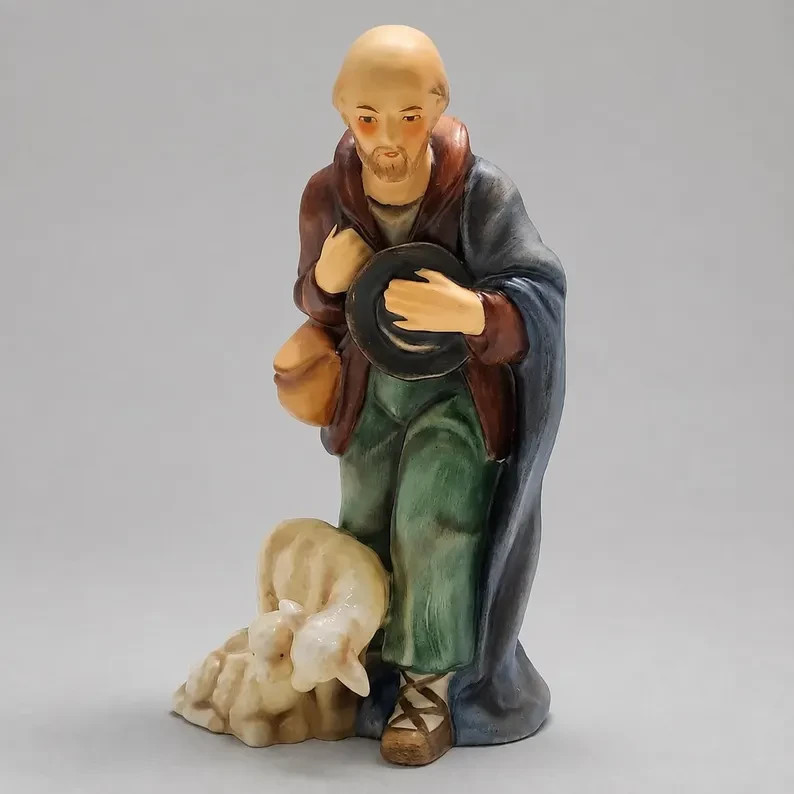 Vintage Goebel Hummel Standing Shepherd Figurine 7\