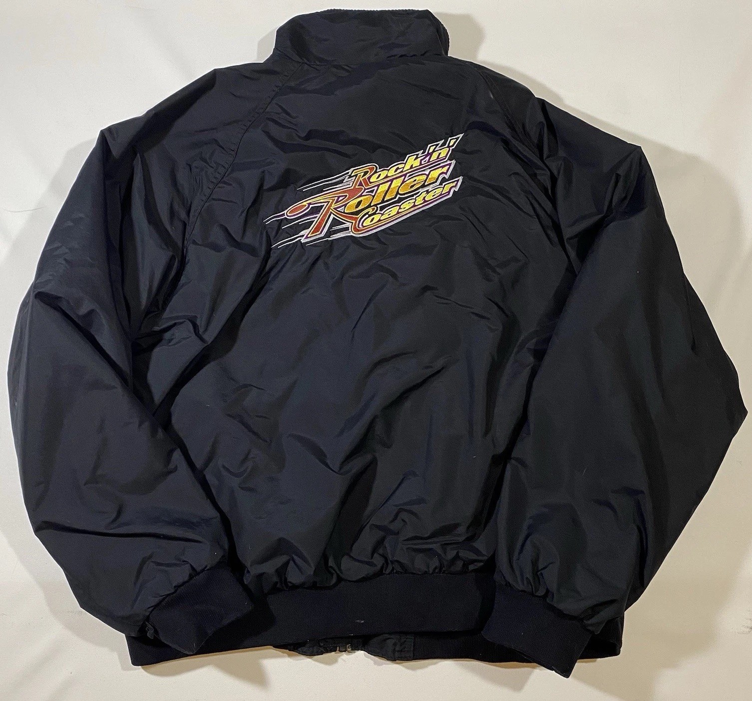 Hartwell 2000s Disney Rock \'n\' Roller Jacket Size XL Black Cast Member Rare