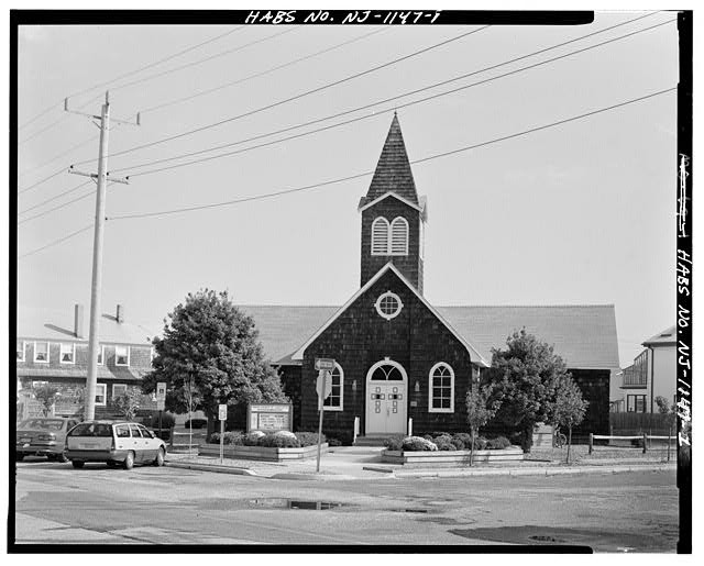 Lavallette New Jersey Union Church 1887 Interdenominational Church Town Hall