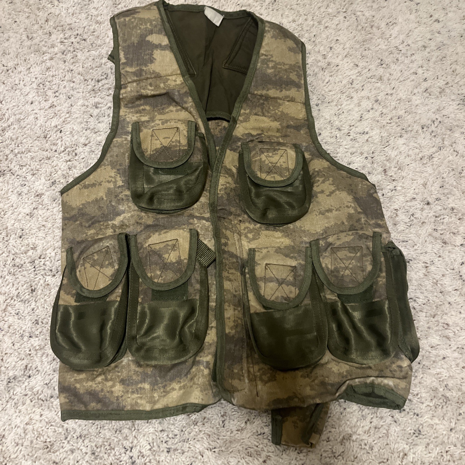 Turkish Army Assault Vest Medium Arid Camo