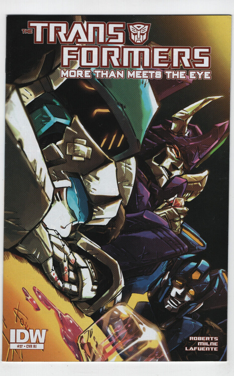 Transformers More Than Meets the Eye #37 RI Retailers Incentive 1:10 Variant IDW