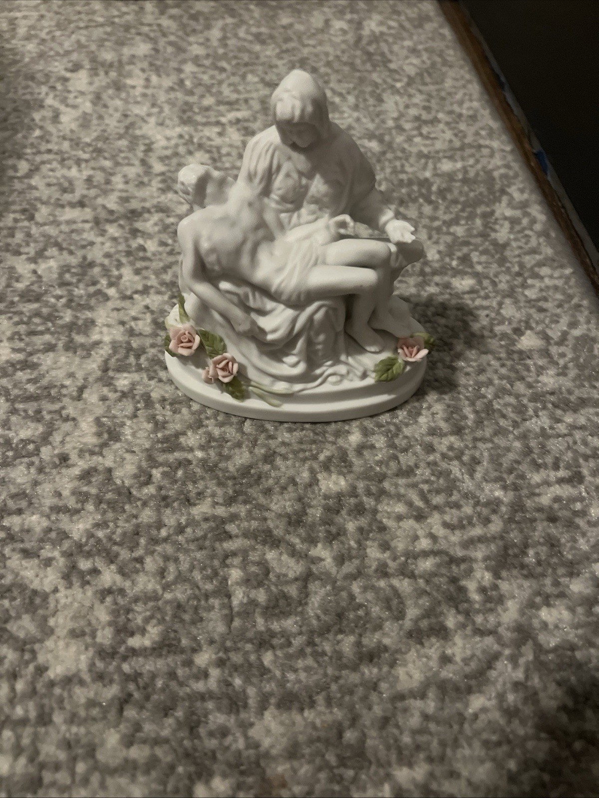 Vintage Pieta  Religious 5” Made In Italy Michelangelo