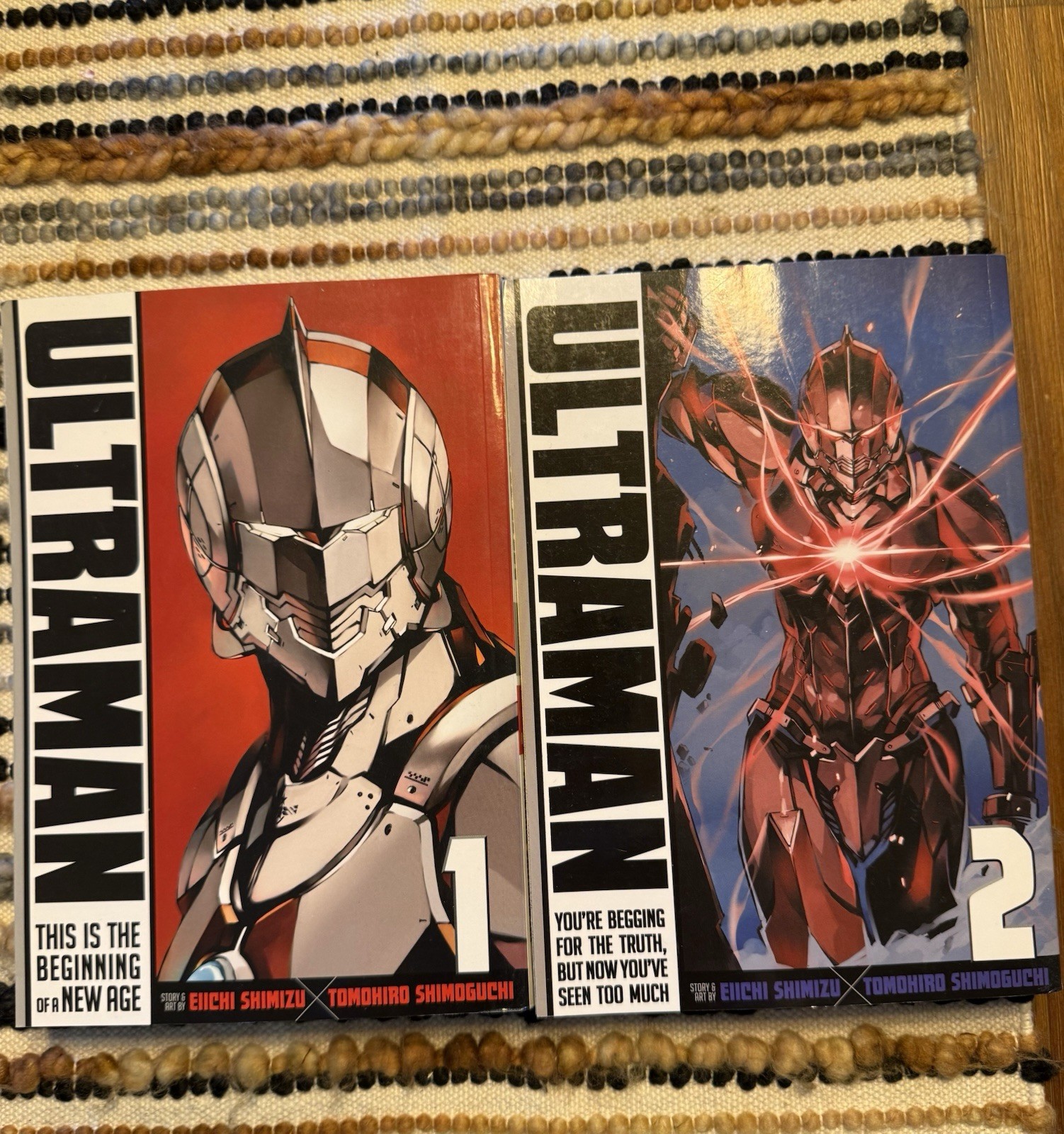 Ultraman Manga Volume 1 and 2 English Version Viz Signature Ultraman Manga Volume 1 and 2 English Version Viz Signature