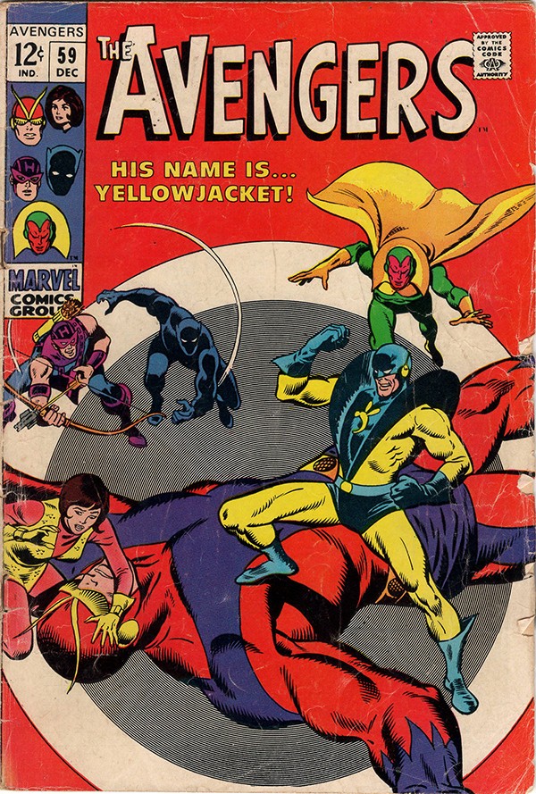 The Avengers #59 (Marvel Comics December 1968)