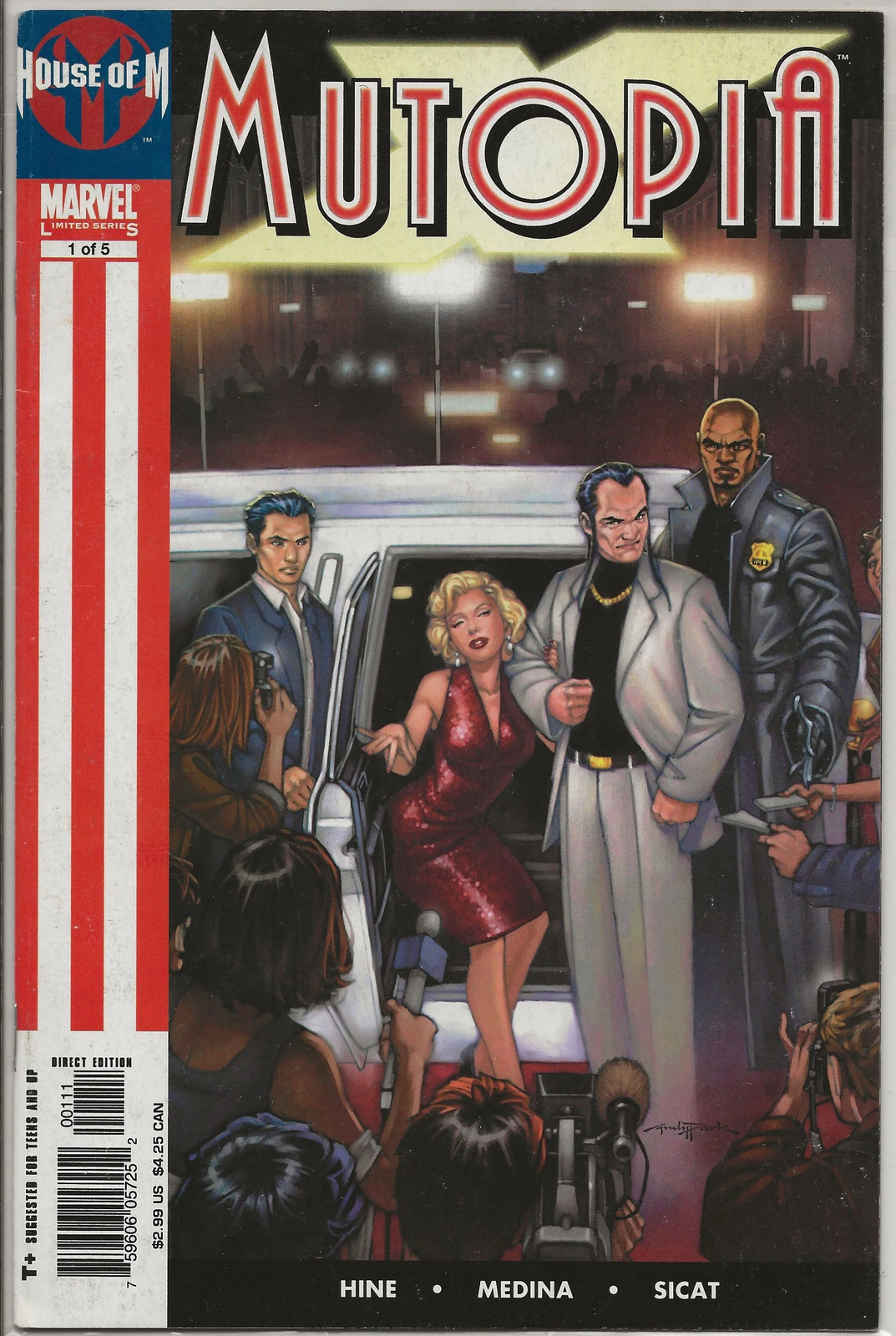Mutopia X, Vol 1, No. 1, Marvel Comics, September 2005 Mutopia X, Vol 1, No. 1, Marvel Comics, September 2005