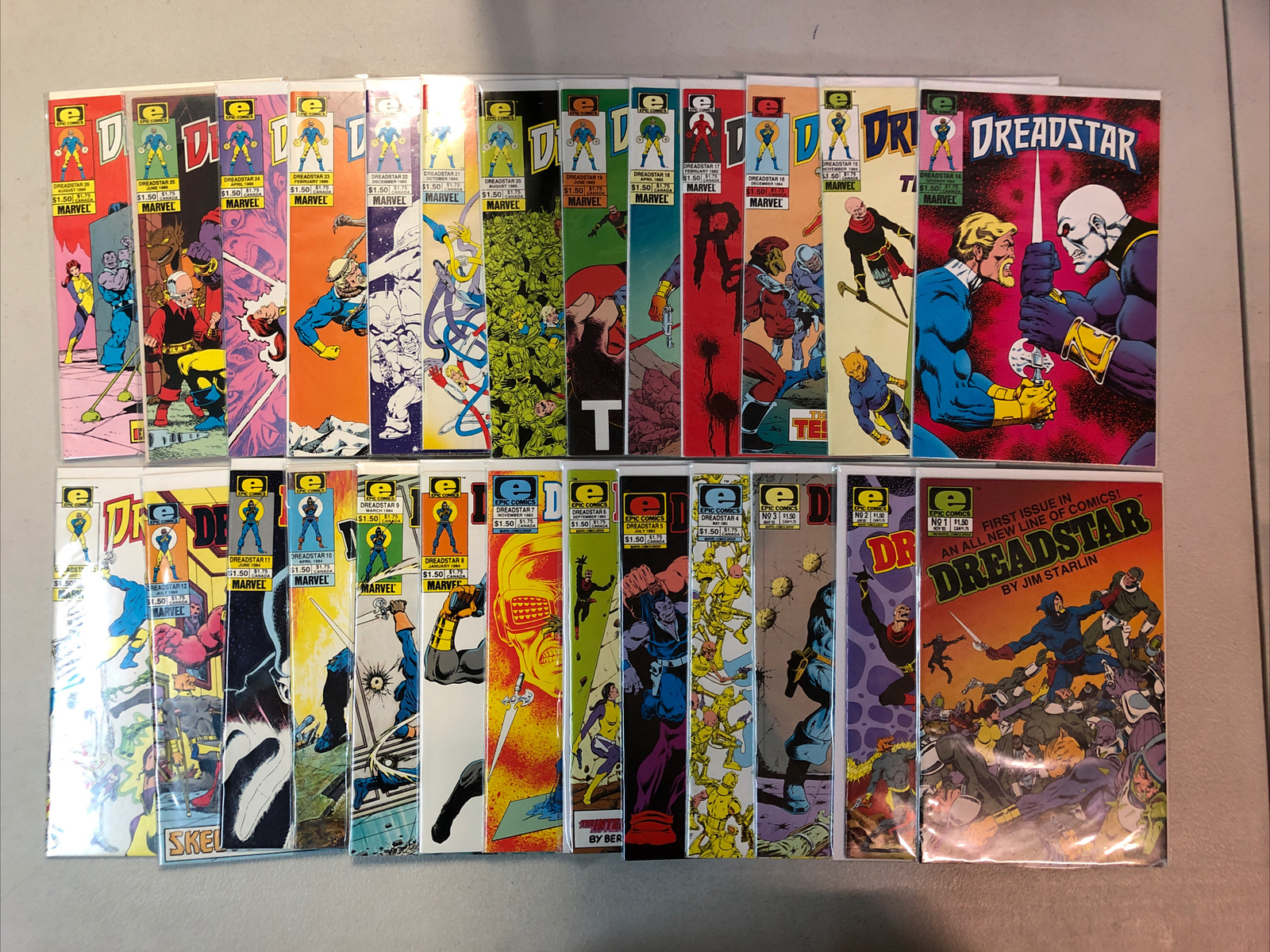 Dreadstar (1982) #1-64 + Annual (VF/NM) Complete Set Run Epic First