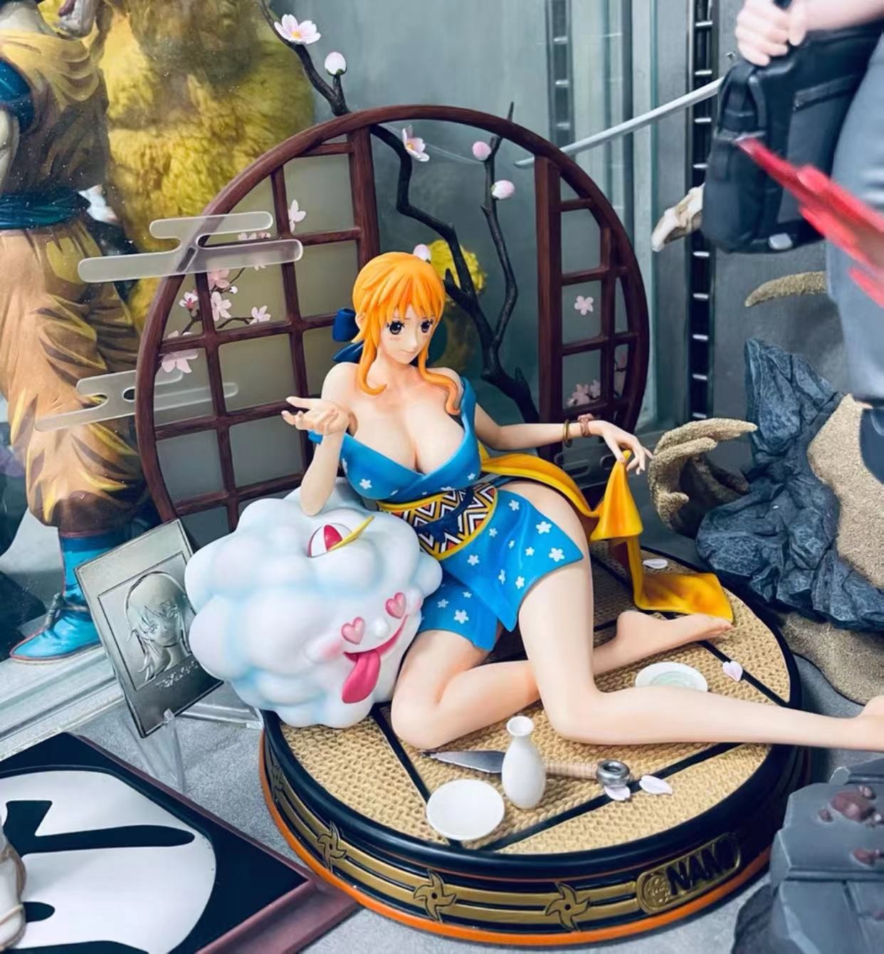 F3 Studio One Piece Nami 1/6 Statue Resin Figure GK Model DREAM GIRL In Stock