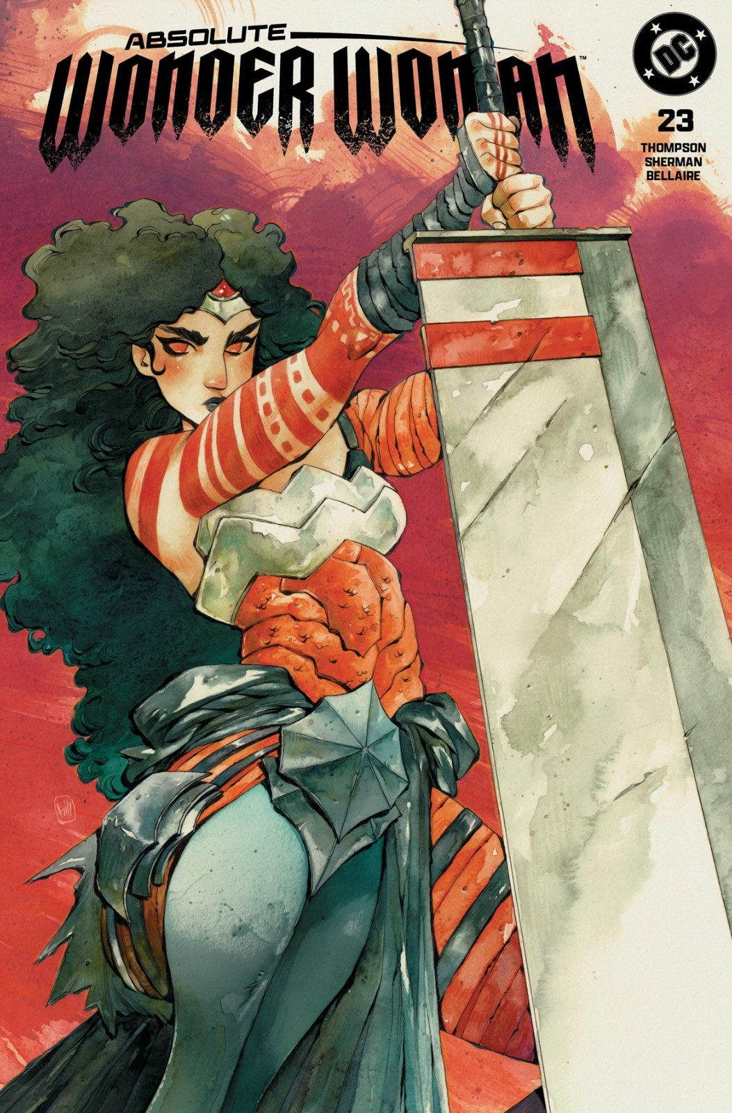 ABSOLUTE WONDER WOMAN #23 - CHUMA HILL TRADE VARIANT KNIGHT OF COMICS EXCLUSIVE