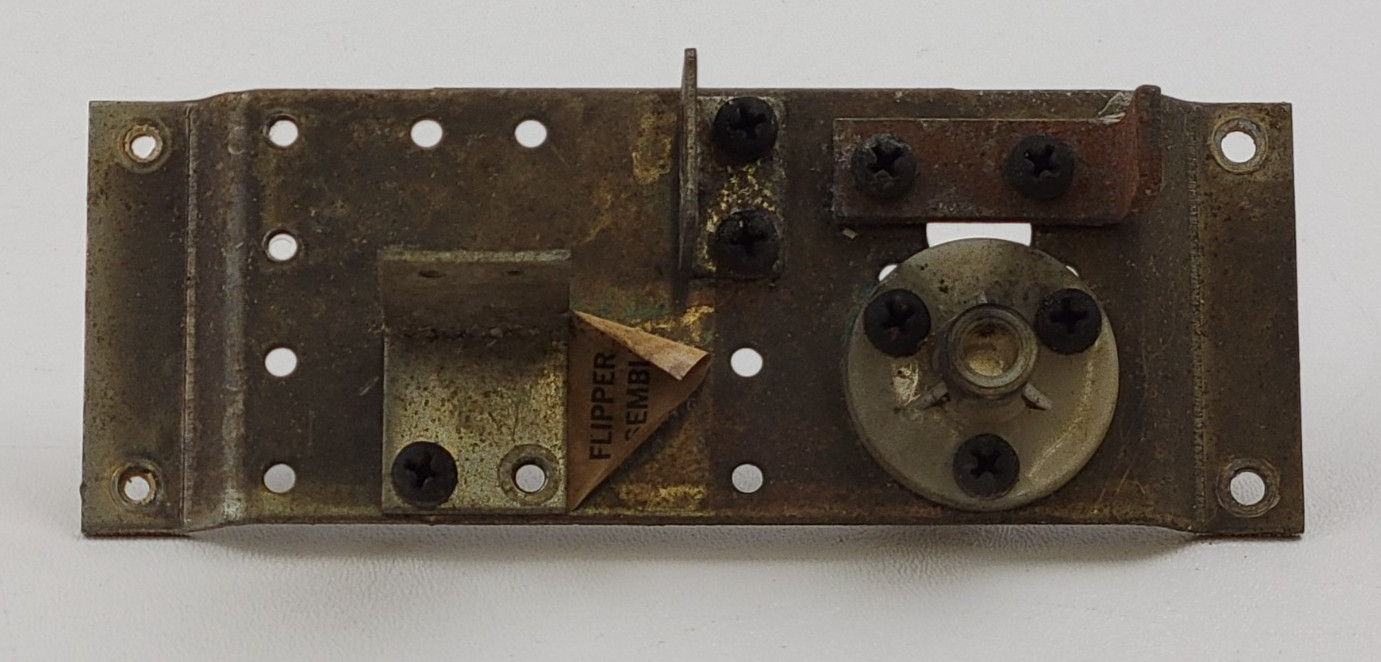 1978 Bally Playboy Pinball Machine Flipper Assembly Mounting Plate Bracket Part 1978 Bally Playboy Pinball Machine Flipper Assembly Mounting Plate Bracket Part
