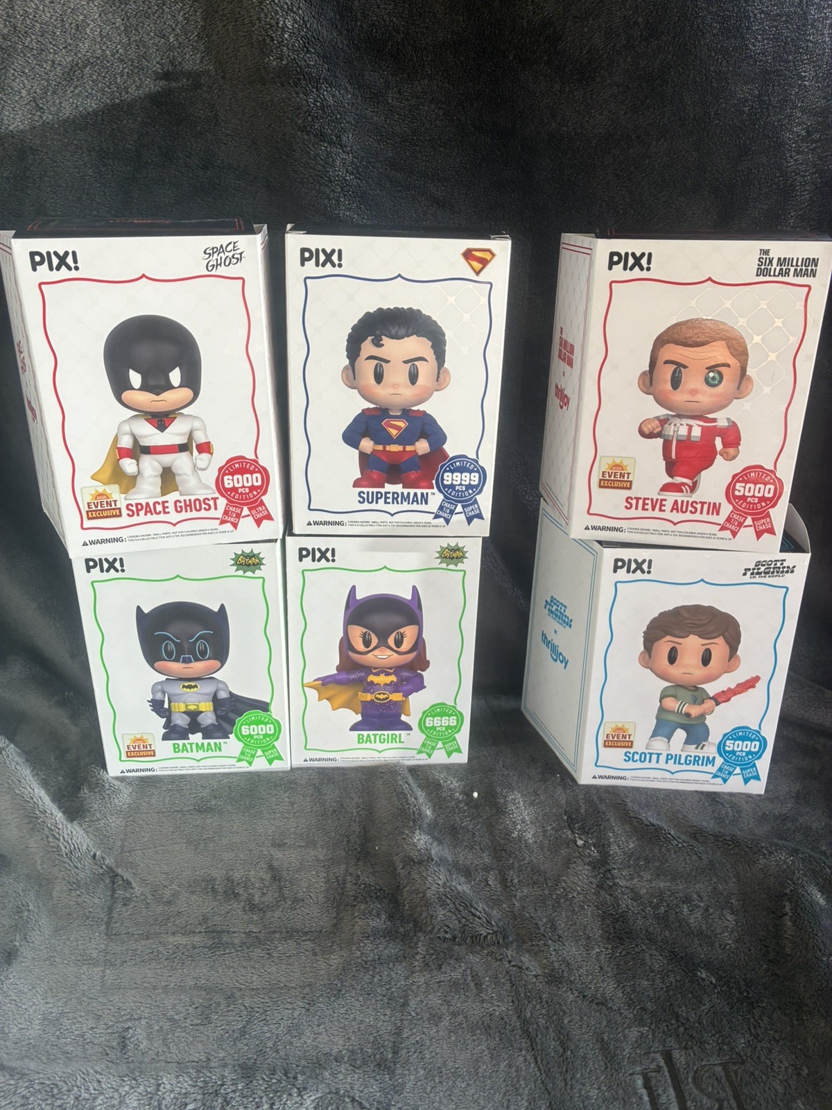 Lot of Thrill Joy Pix Collectible Figures