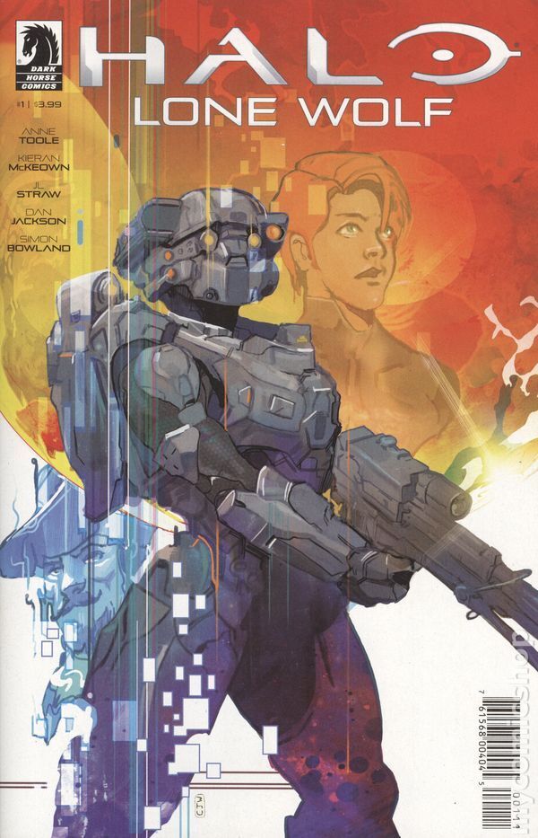 Halo Lone Wolf #1 NM 2019 Stock Image