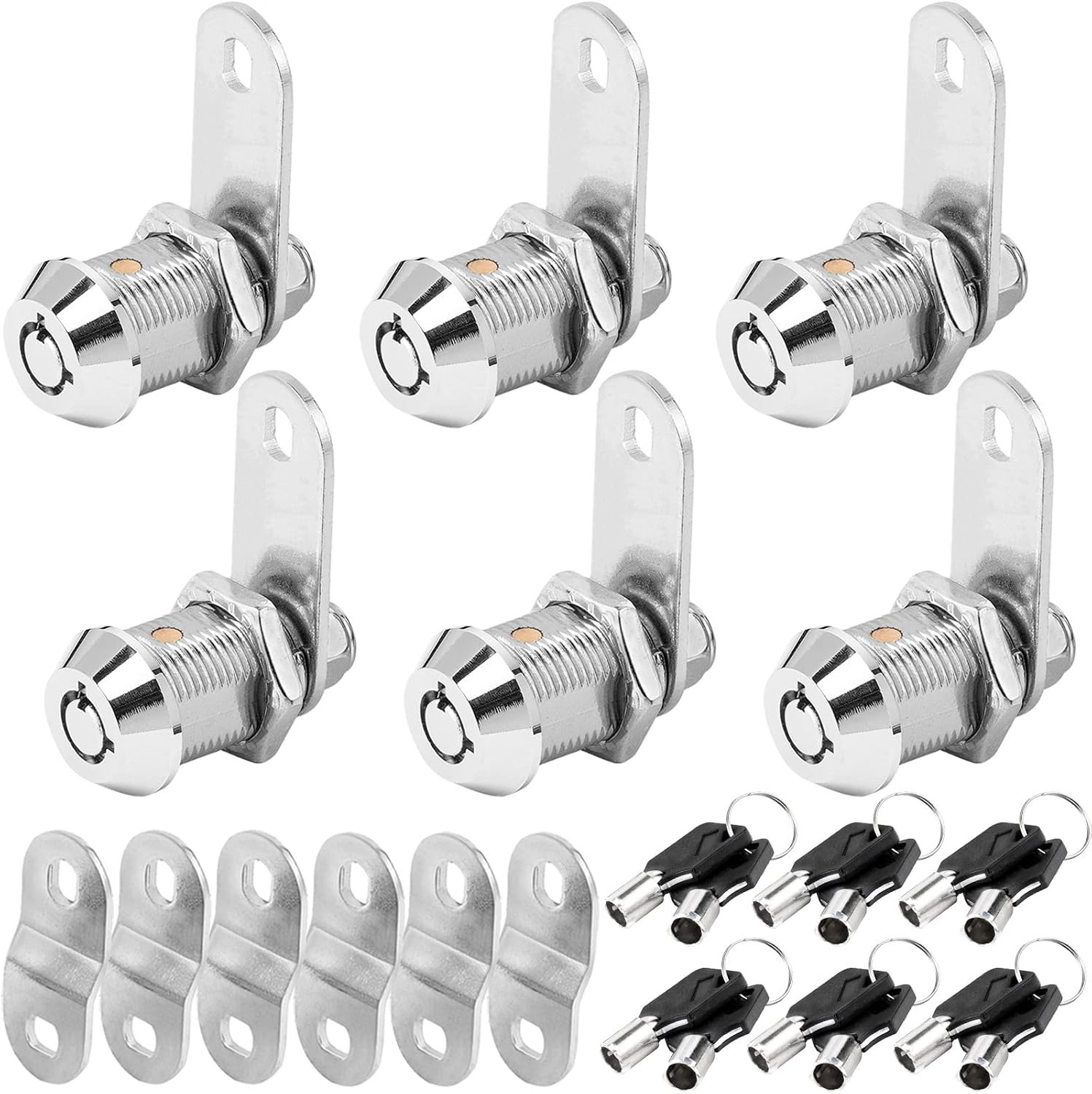RV Storage Locks - Keyed Alike, 7/8' Fits 9/16' Max Door Thickness, Camper Trail