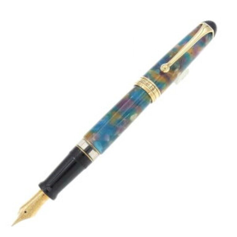 AURORA Limited edition 88 Giove(Jupiter) Fountain pen Nib[F] 18K Japan FedEx