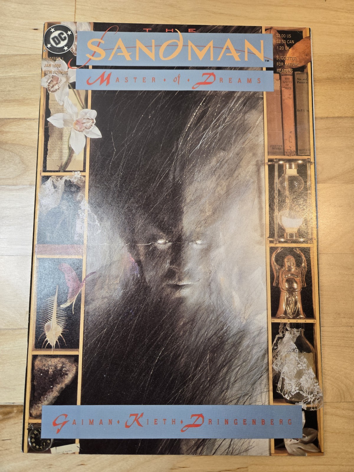 SANDMAN Master of Dreams #1 1st MORPHEUS 1st Print Vertigo Neil Gaiman Sam Keith