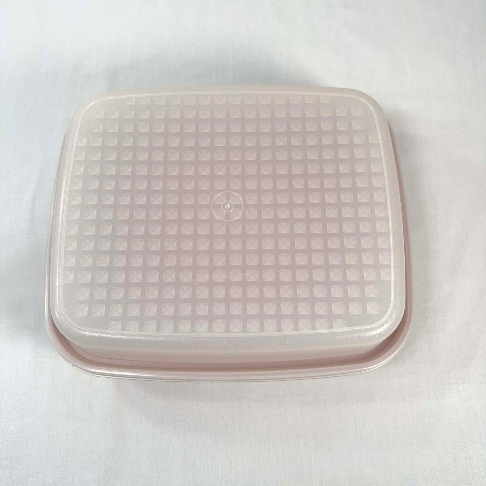 Vintage Tupperware Season Serve Marinade Container 1294 1295 Paprika Red