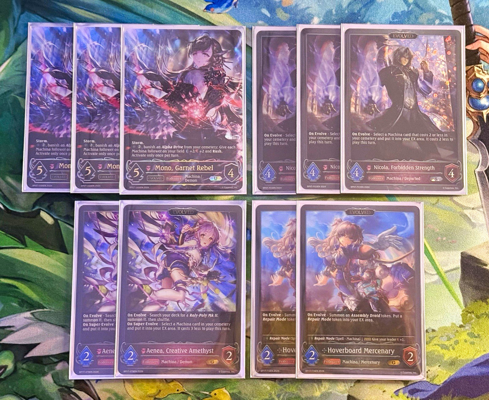Shadowverse Evolve High-Rarity Ready-to-Play Machina Abysscraft deck