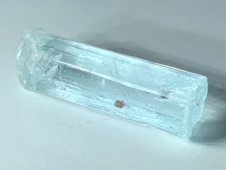 Beautiful Untreated Raw Aquamarine Crystal Natural Gemstone Grade Rough Specimen