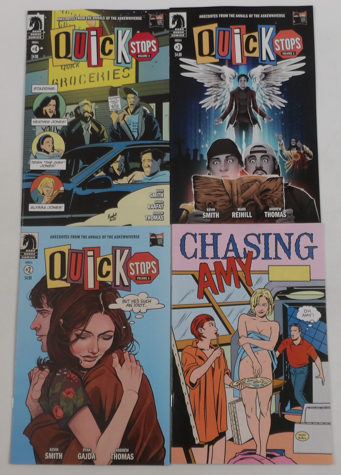 Quick Stops Vol. 3 #1-4 VF/NM complete series Kevin Smith Chasing Amy 2025