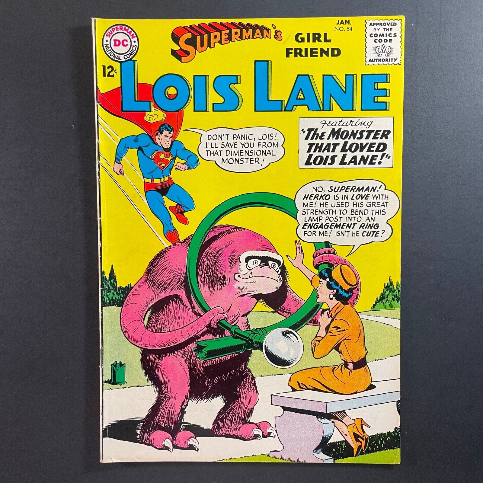Superman's Girl Friend Lois Lane 54 Silver Age DC 1965 comic book