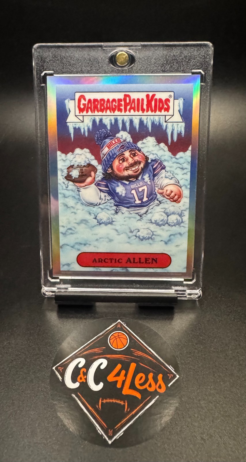 2026 Bowman 🏈 Football #NFLG-JA Josh Allen ❄️Arctic Allen❄️ Garbage Pail Kids