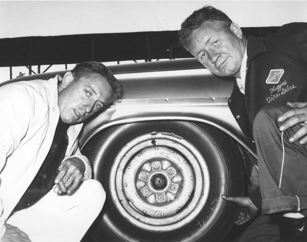 One time NASCAR Cup Series champion Rex White Goodyear Tire & Rubb- Old Photo