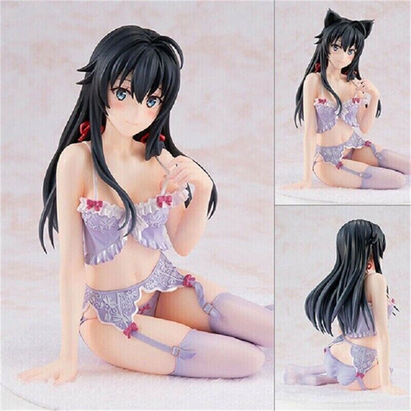 Anime Hentai Action Figure Cute Lovely Sexy Girl PVC Doll Toy Gift 12cm