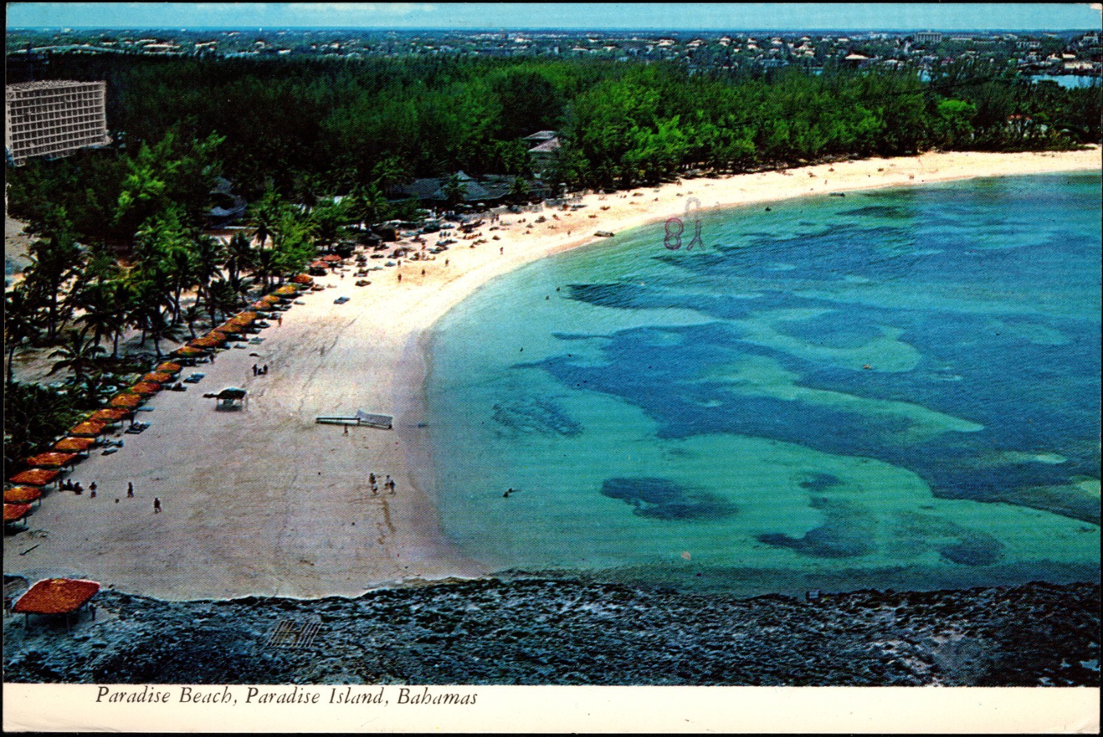 Continental PC Paradise Beach Paradise Island Bahamas Clear Blue Waters