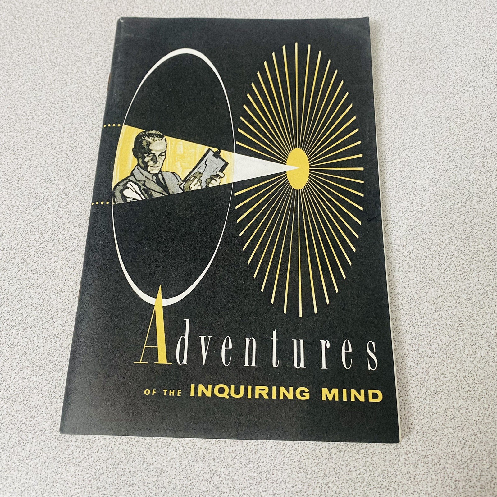 Vtg 1950s GM Adventures of the Inquiring Mind Scientific Engineering Booklet USA
