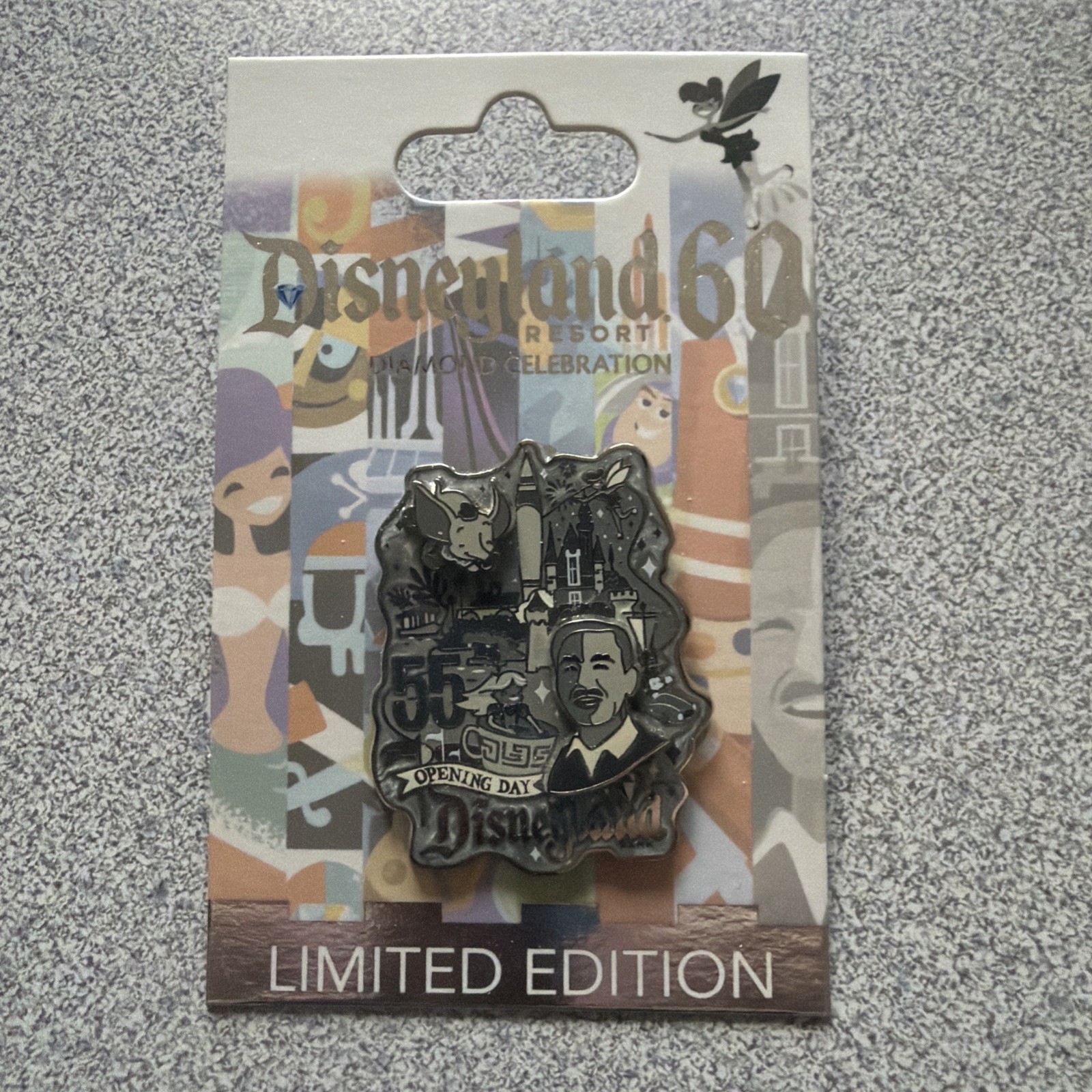 Disneyland Decades Pin Opening Day LE5000 Disneyland Decades Pin Opening Day LE5000