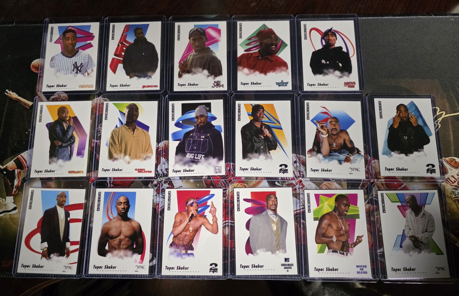 2pac 20 Card Set Panini Upper Deck Topps Skybox Tupac Shakur Deathrow
