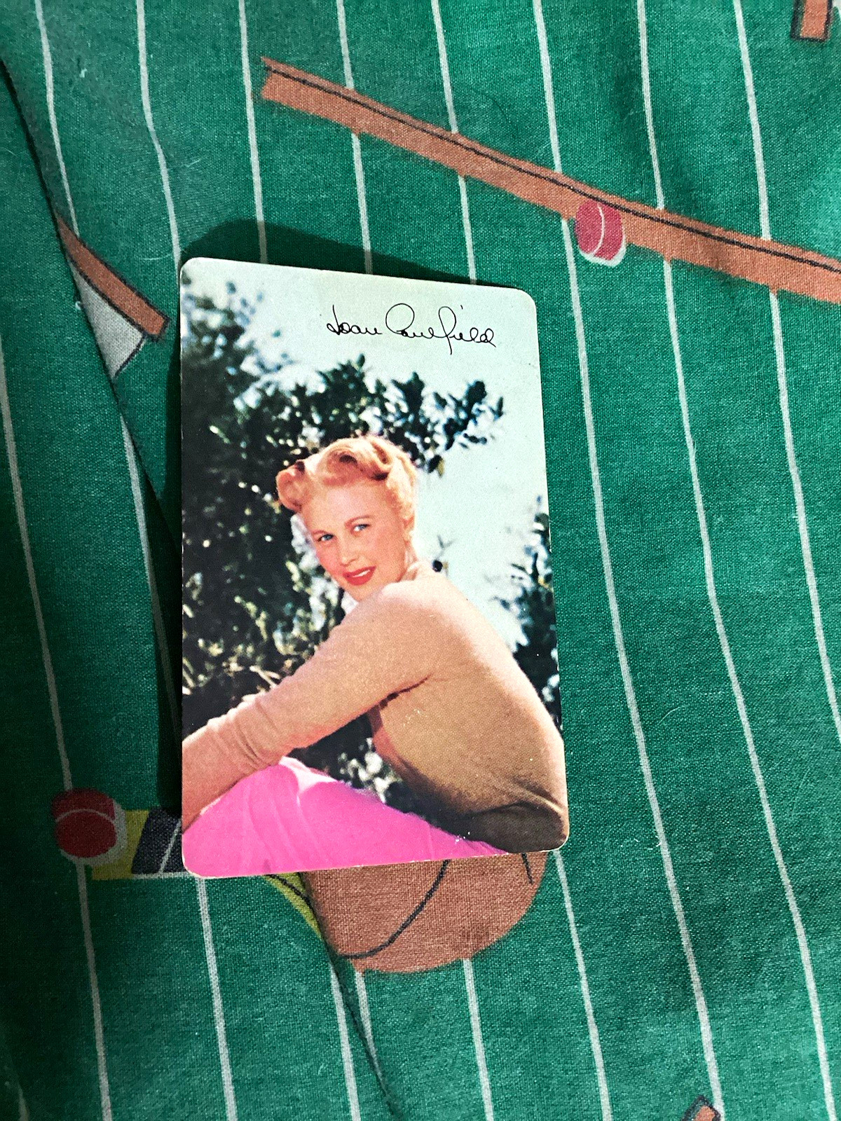 Mother’s Cookies My Favorite Husband 1953 Joan Caulfield non-sport card #17 VG