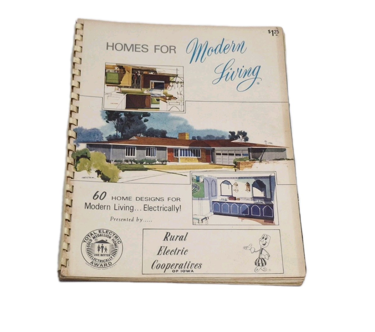 Homes For Modern Living 60 House Designs Rural Electric Vintage Booklet 1967