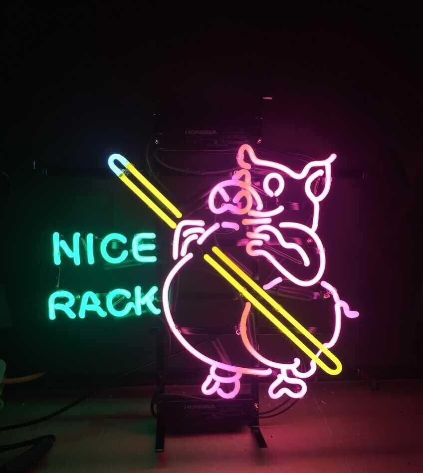 Nice Rack Billiards Neon Light Sign 20\