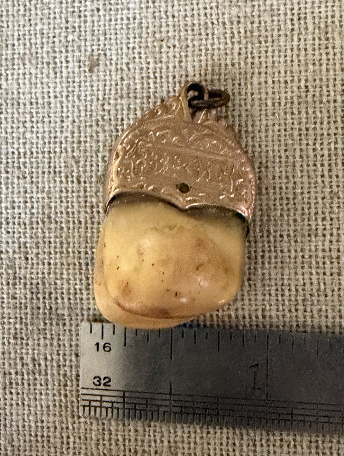 Antique 10K Gold BPOE Elks Lodge 236 Leadville CO Elk Tooth Watch Fob Pendant