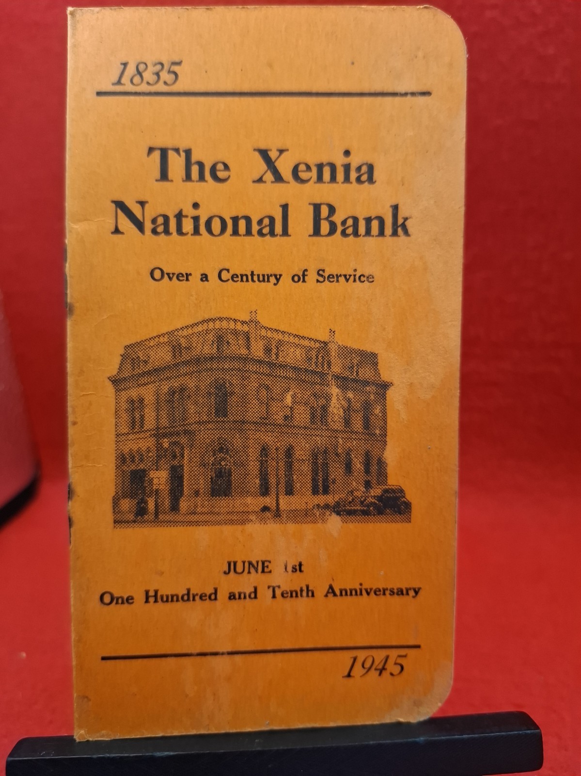 Antique 1945 Xenia National Bank Book Ohio 110th Anniversary Vintage Antique 1945 Xenia National Bank Book Ohio 110th Anniversary Vintage