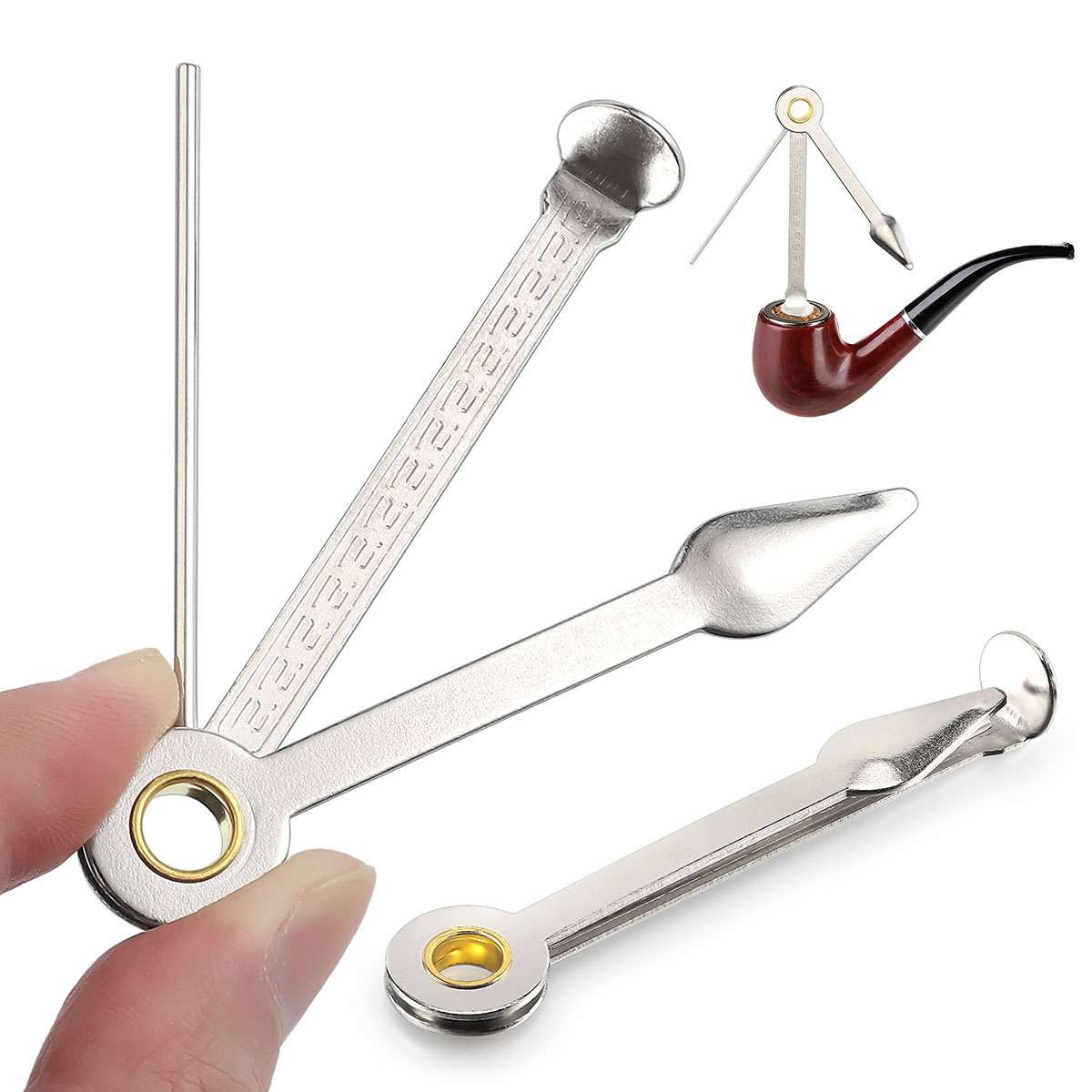 3-in-1 Czech Smoking Tobacco Pipe Cleaning Tool, Reamer & Tamper