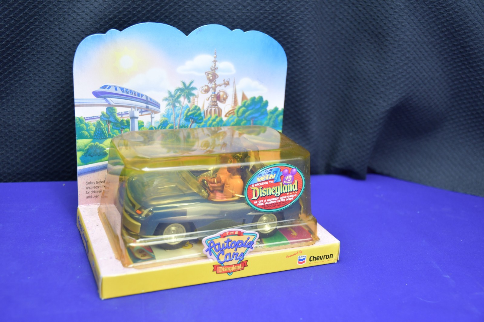 Vintage Disneyland  - The Chevron Cars Collectible Toys in Box